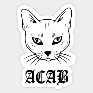 All Cats Are Beautiful Sticker